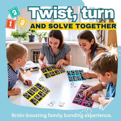 AEXZR® Metal Brain Teaser Puzzles| ⏰ Limited Time!
