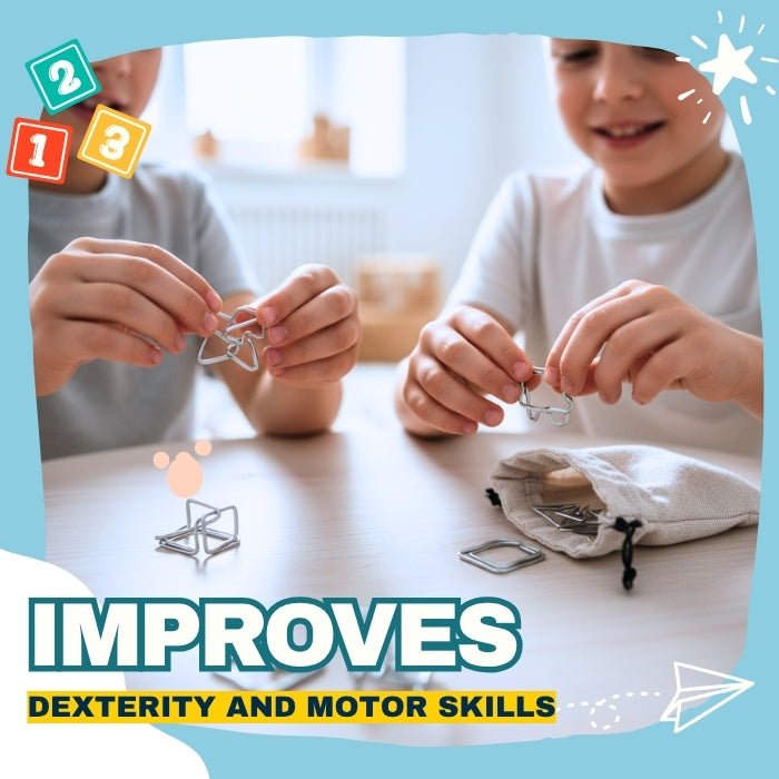 AEXZR® Metal Brain Teaser Puzzles| ⏰ Limited Time!