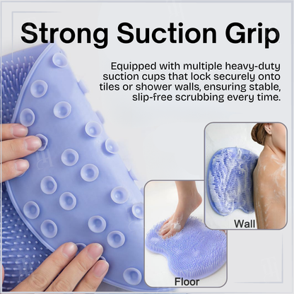 AEXZR™ Shower Dual-Use Scrub & Massage Pad
