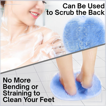 AEXZR™ Shower Dual-Use Scrub & Massage Pad