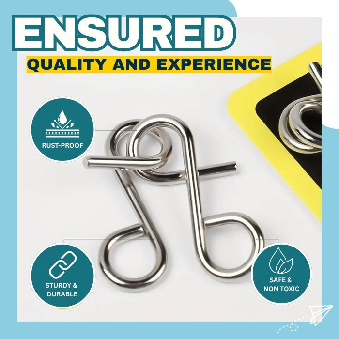 AEXZR® Metal Brain Teaser Puzzles| ⏰ Limited Time!