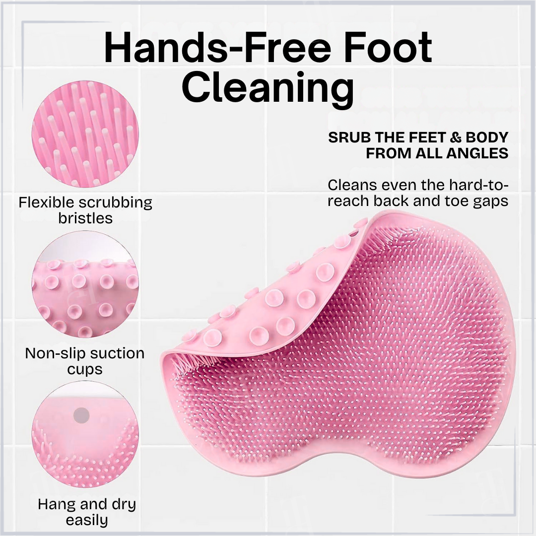 AEXZR™ Shower Dual-Use Scrub & Massage Pad