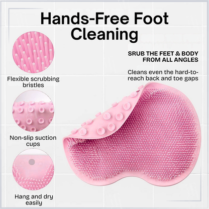 AEXZR™ Shower Dual-Use Scrub & Massage Pad