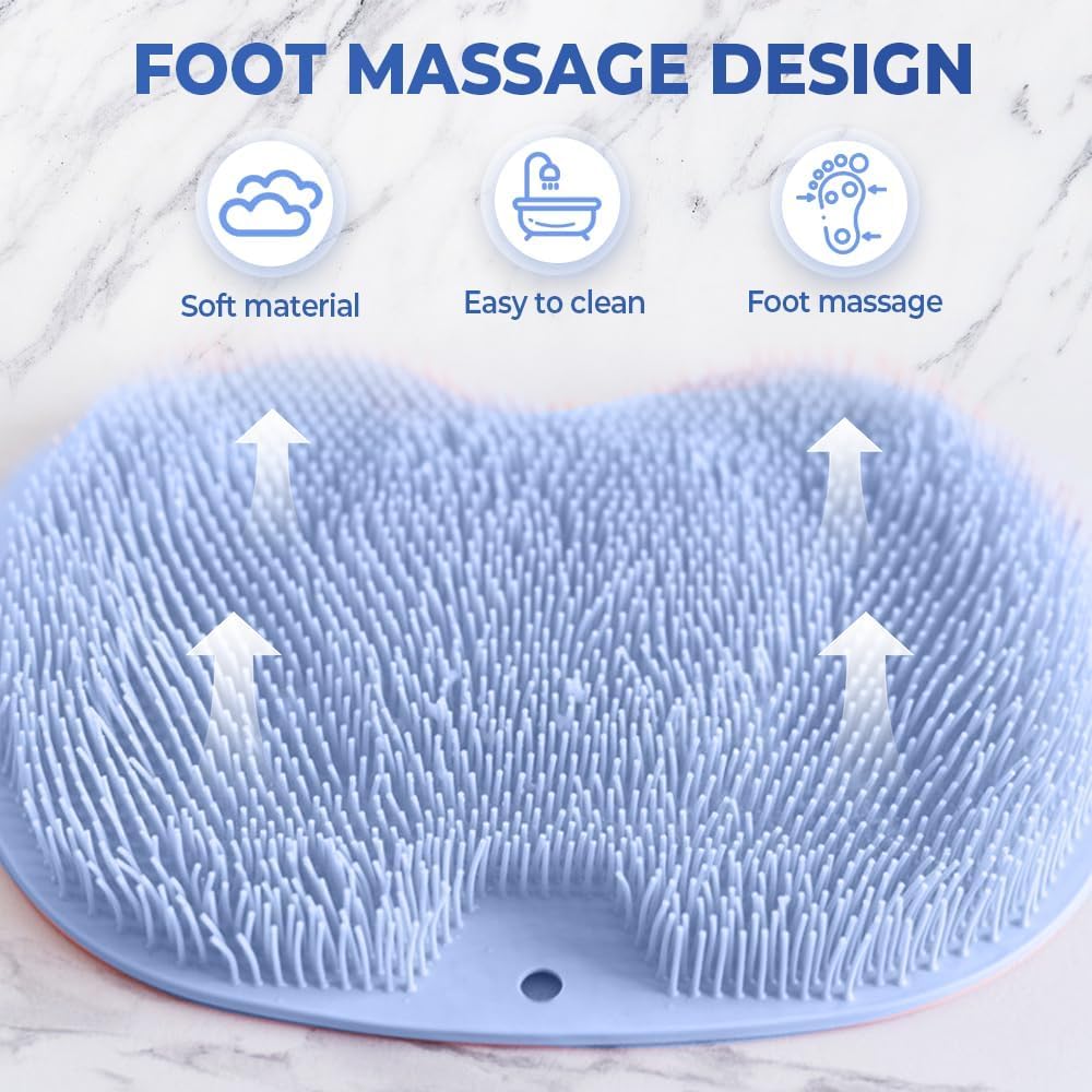 AEXZR™ Shower Dual-Use Scrub & Massage Pad
