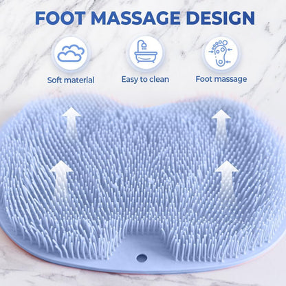 AEXZR™ Shower Dual-Use Scrub & Massage Pad