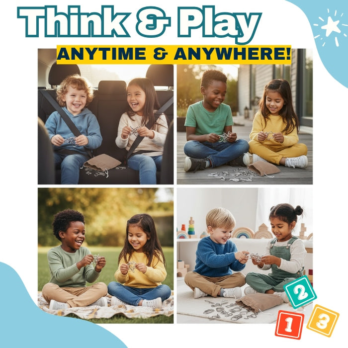 AEXZR® Metal Brain Teaser Puzzles| ⏰ Limited Time!