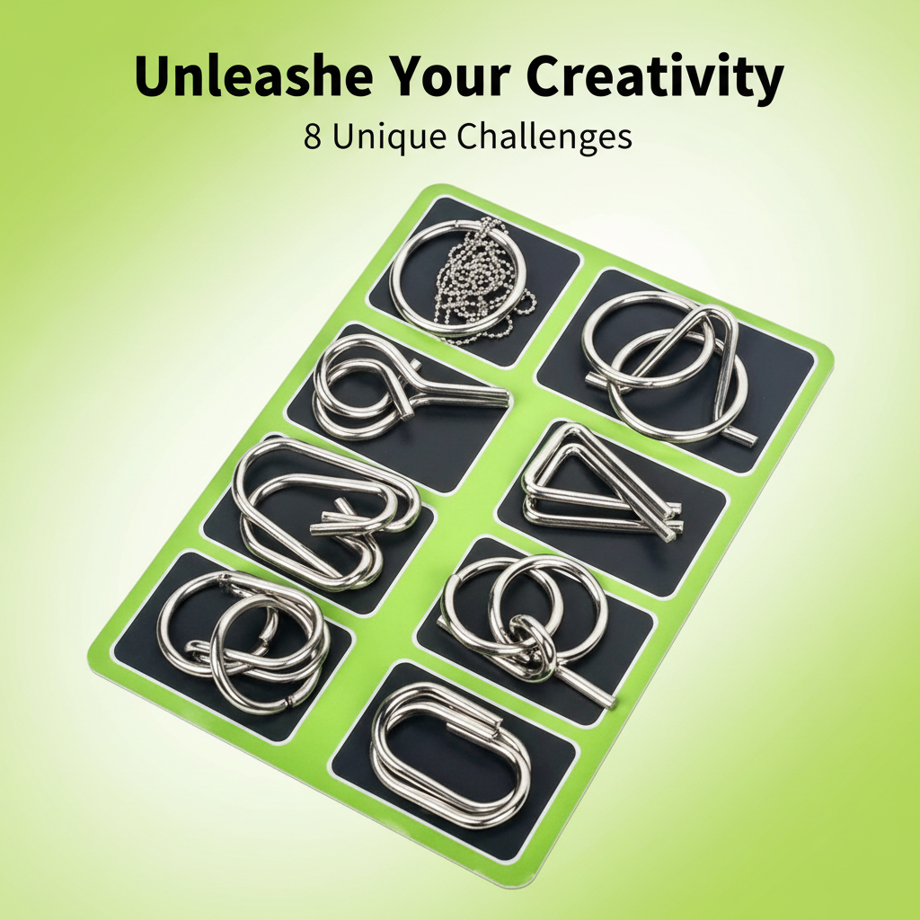AEXZR® Metal Brain Teaser Puzzles| ⏰ Limited Time!