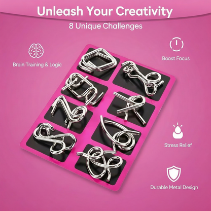 AEXZR® Metal Brain Teaser Puzzles| ⏰ Limited Time!